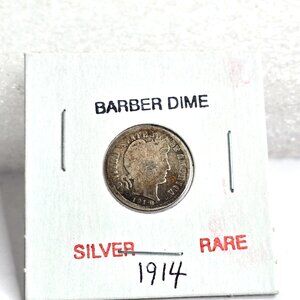 1914 Barber Dime